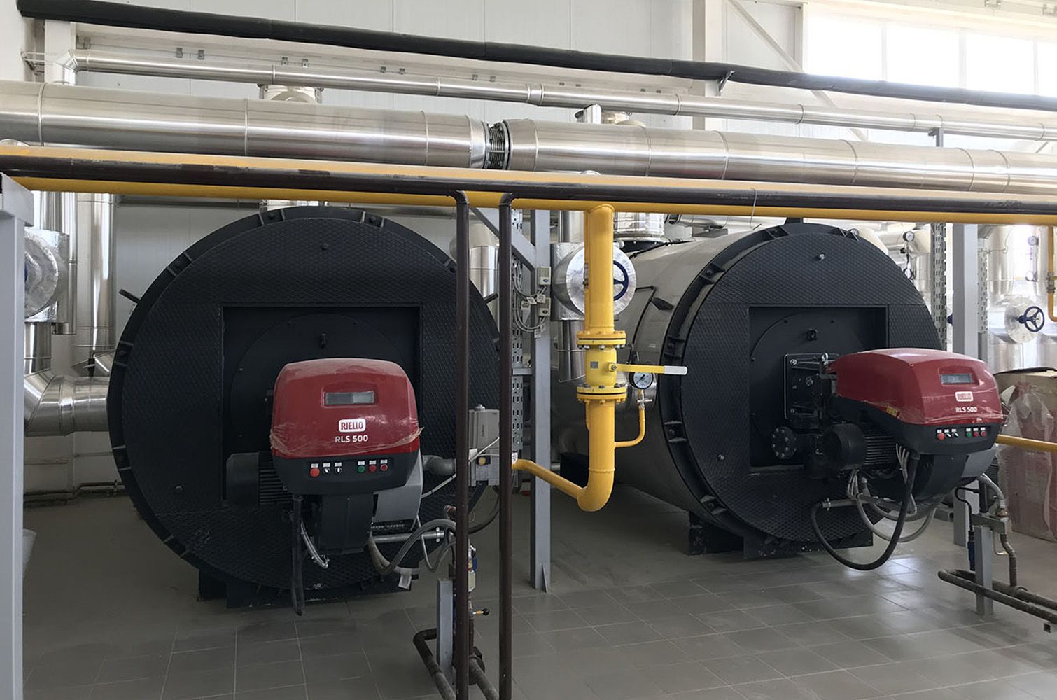 Thermal oil boilers